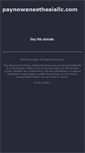 Mobile Screenshot of paynowanesthesiallc.com